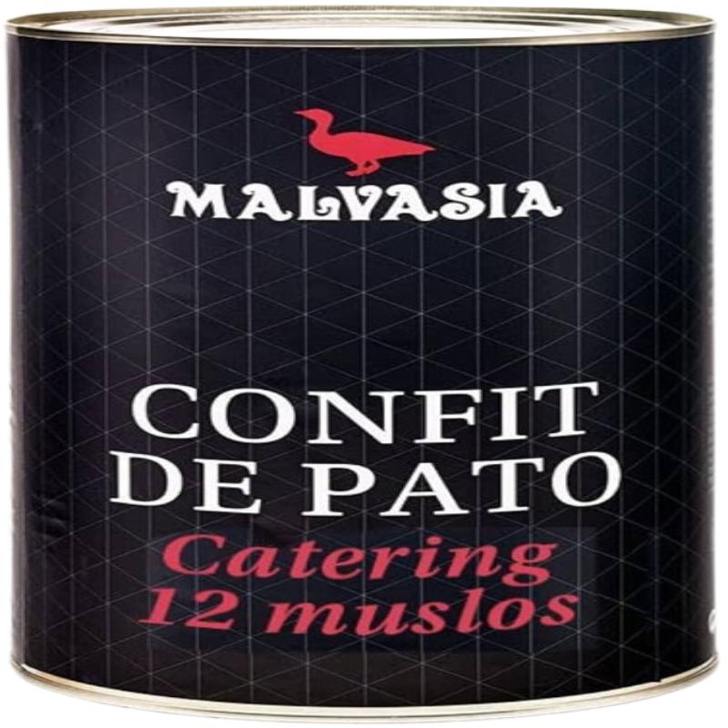 CONFIT MUSLO PATO MALVASIA LATA 12 UD.CATERING
