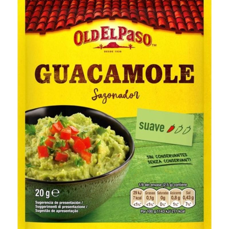 SAZONADOR GUACAMOLE OLD EL PASO S/20 GR