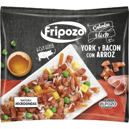 FRIPOZO YORK-BACON-ARROZ C/7160 B/400 GR