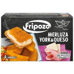 MERLUZA YORK/QUESO FRIPOZO C/.3616 EST/300.GR