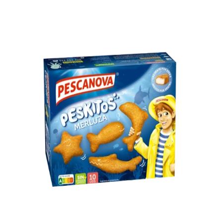 MERLUZA PESCANOVA PESKITOS EMPANADOS P/400 GR