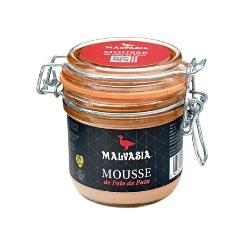 MOUSSE FOIE GRAS PATO MALVASIA T/CRISTAL 180 GR