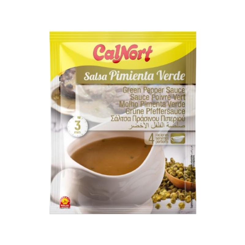 SALSA PIMIENTA VERDE CALNORT SOBRE 50GR