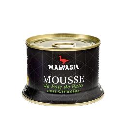 MOUSSE FOE GRAS MALVASIA C/CIRUELAS A/FACIL 130.GR
