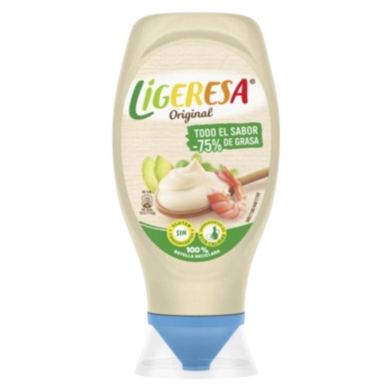 SALSA FINA LIGERESA BOCABAJO B/430 ML