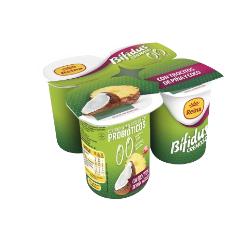 POSTRES REINA BIFIDUS PIÑA-COCO 0% 0% PACK-4 UD