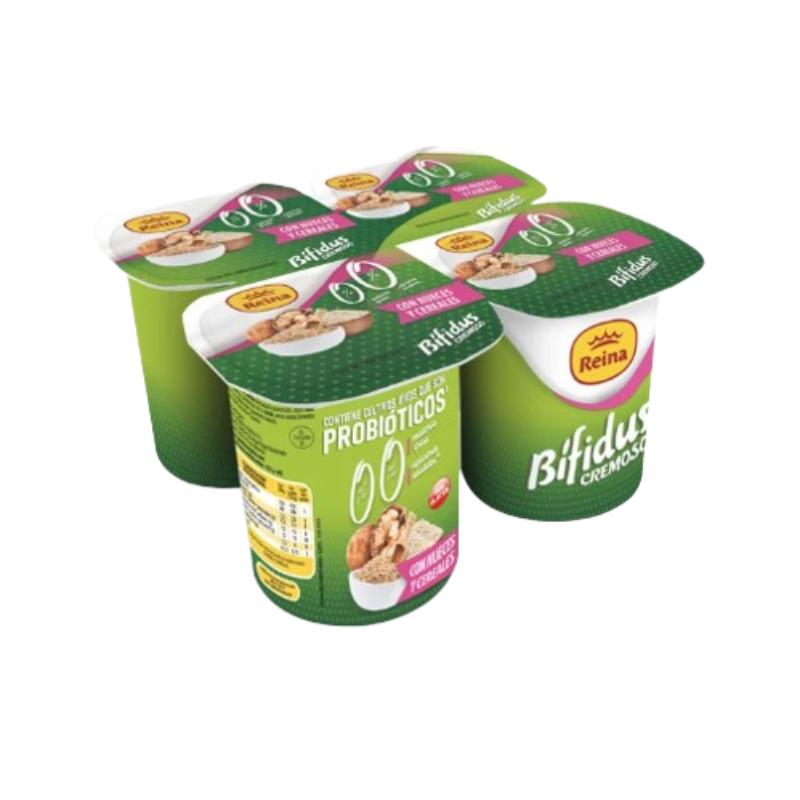 POSTRES REINA BIFIDUS CREM.NUECES/CEREAL 0% 0% P/4