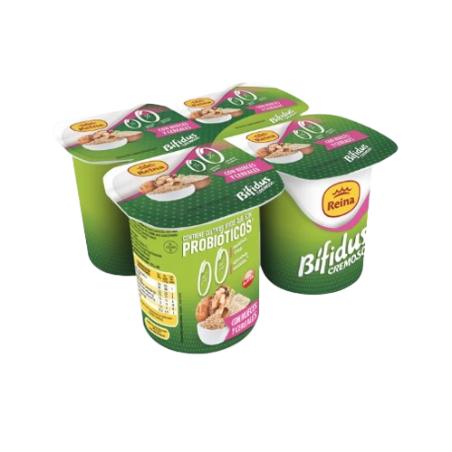 POSTRES REINA BIFIDUS CREM.NUECES/CEREAL 0% 0% P/4