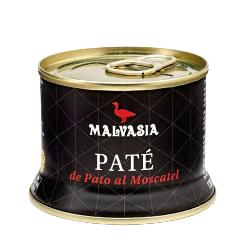 PATE PATO MOSCATEL MALVASIA. LATA A/F.130.GR.