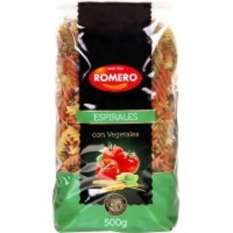 HELICES ESPIRALES TRICOLOR ROMERO B/500GR