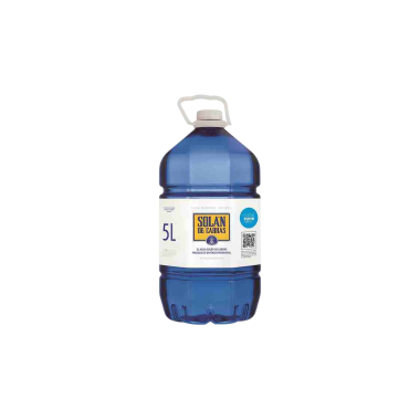 AGUA MINERAL SOLAN CABRAS GARRAFA AZUL/5.L.