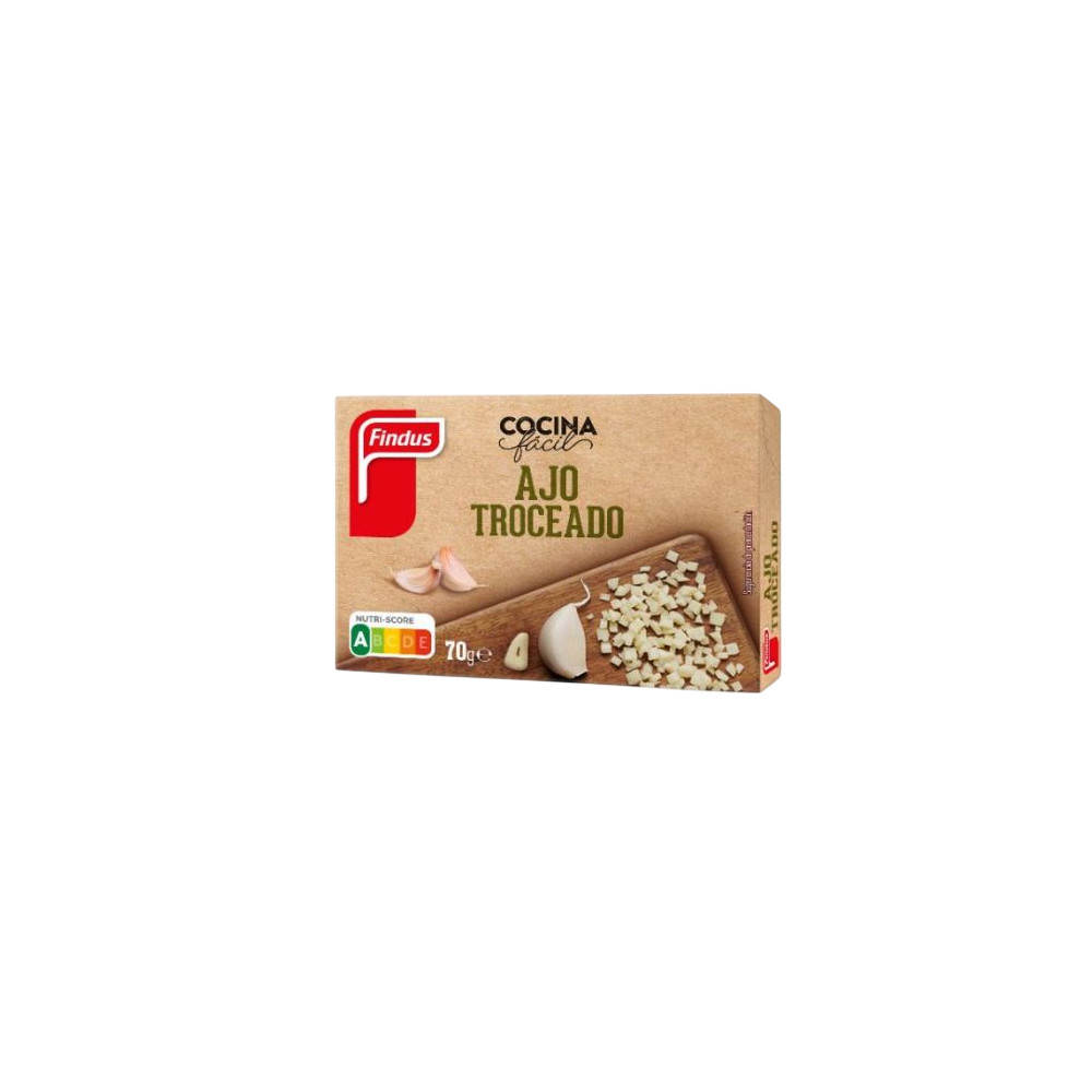 AJO CONGELADO TROCEADO FINDUS BOLSA 70 GR