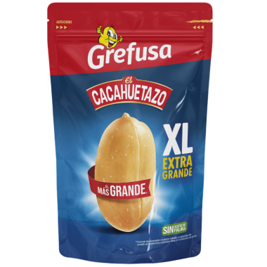 APERITIVOS GREFUSA CACAHUETAZO XL 110GR
