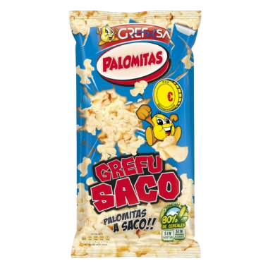 APERITIVOS GREFUSACO PALOMITAS B/125 GR 1,40€