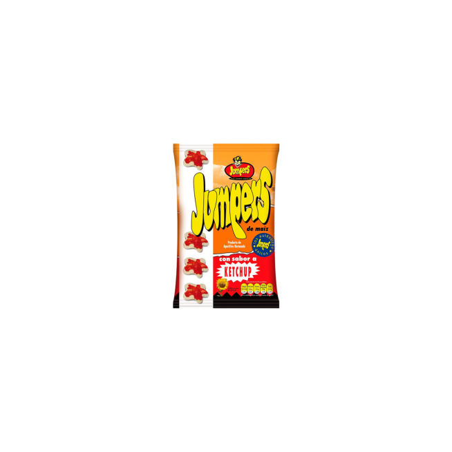 APERITIVOS JUMPERS KETCHUP B/100 GR