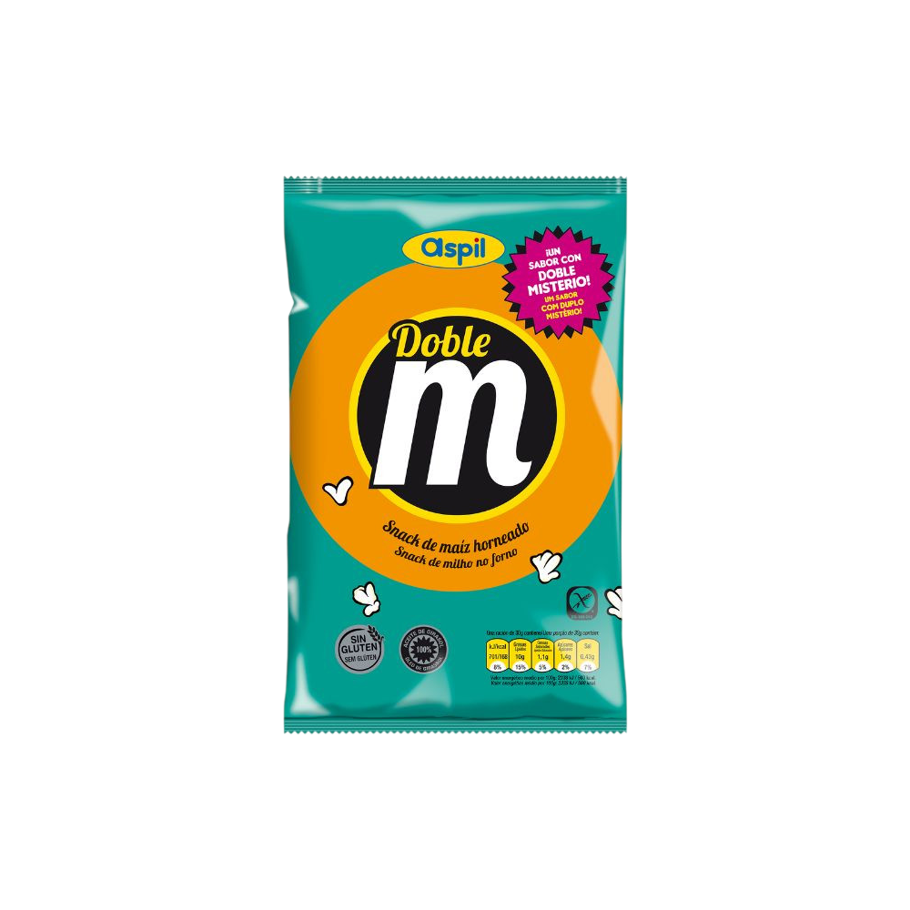 APERITIVOS PALOMITAS DOBLE M B/90 GR