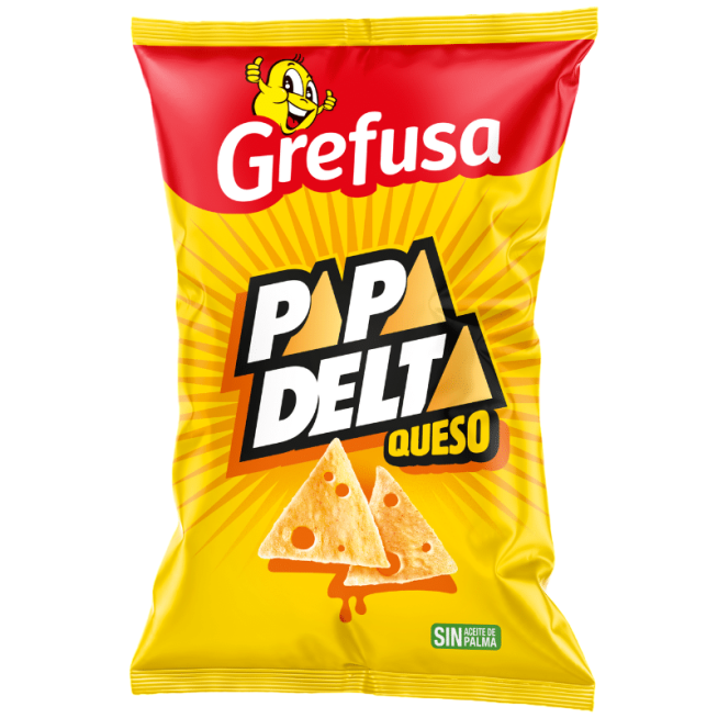 APERITIVOS PAPADELTAS SABOR QUESO  B/60 GR 1,40€
