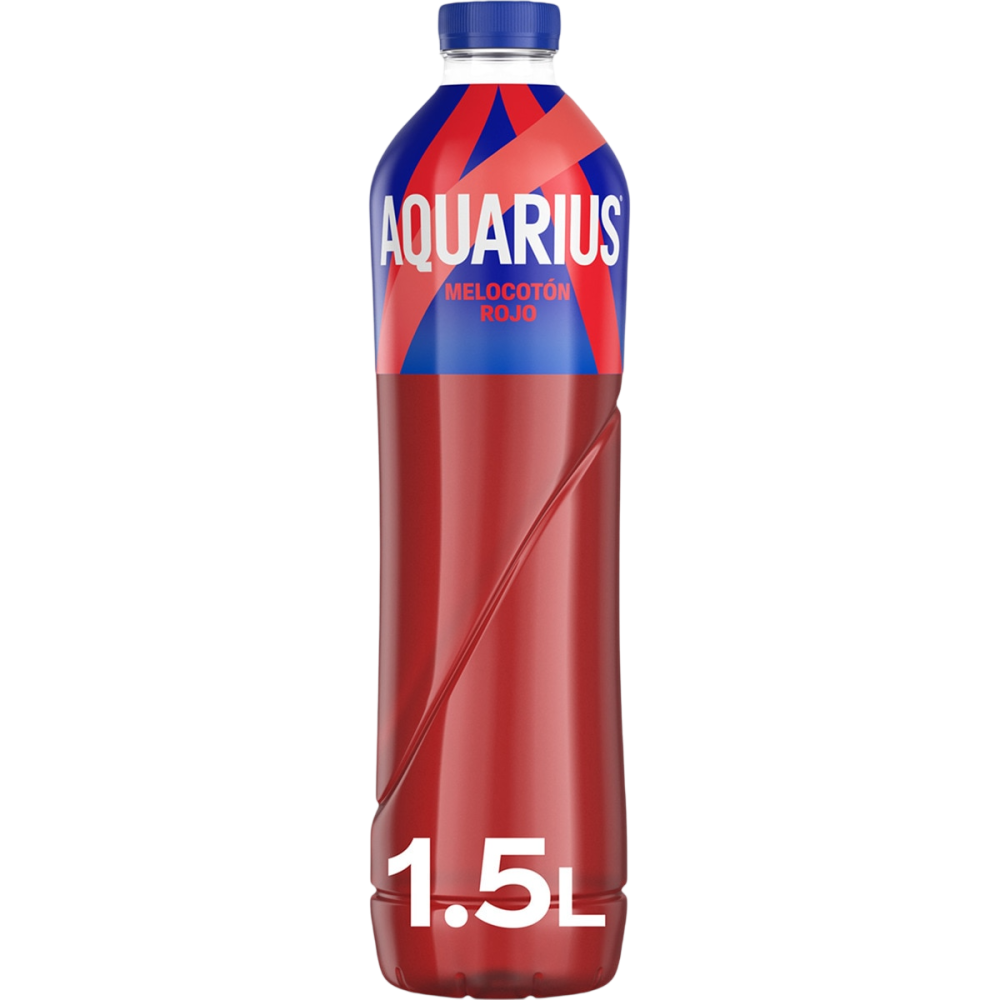 AQUARIUS MELOCOTON ROJO B/CALORIAS PET/1.50.L