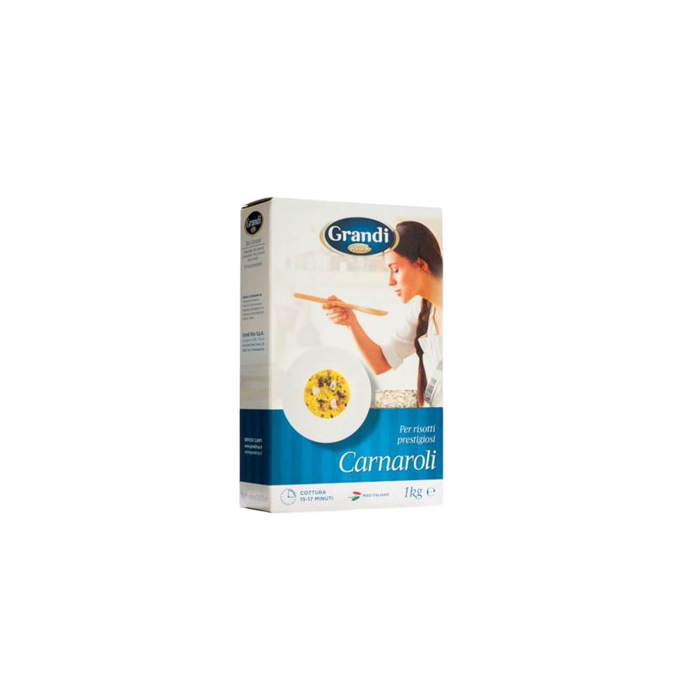 ARROZ CARNAROLI EXTRA GRANDI RISO NEGRINI P/ 1 KG.