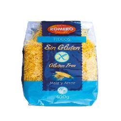 FIDEOS ROMERO S/GLUTEN  B/400 GR