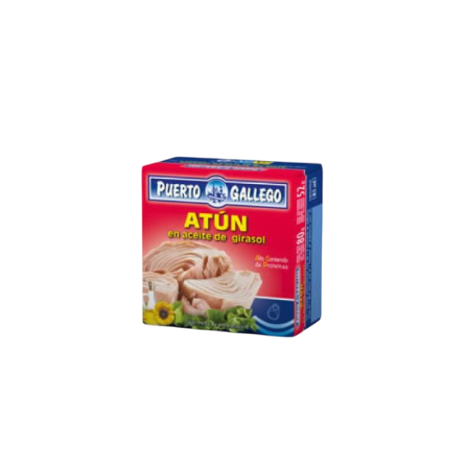 ATUN PUERTO GALLEGO A/GIRASOL L/80 GR