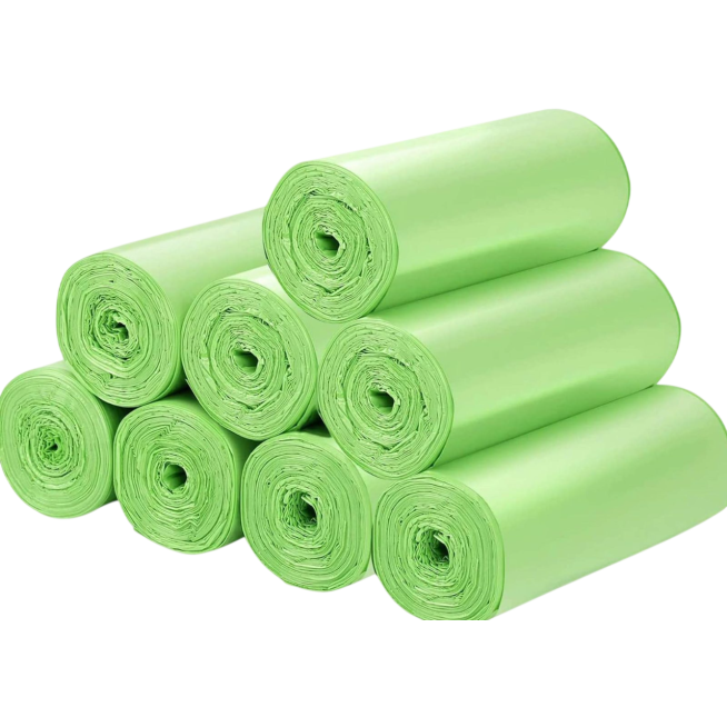 B/BASURA 55X55 AUTOCIERRE VERDE BOLSIKAS B/15UD