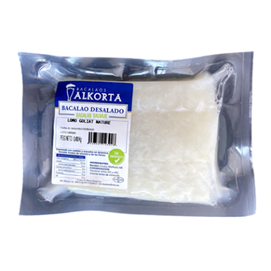 BACALAO ALKORTA FRESCO LOMO GOLIAT PZ/350.GR.