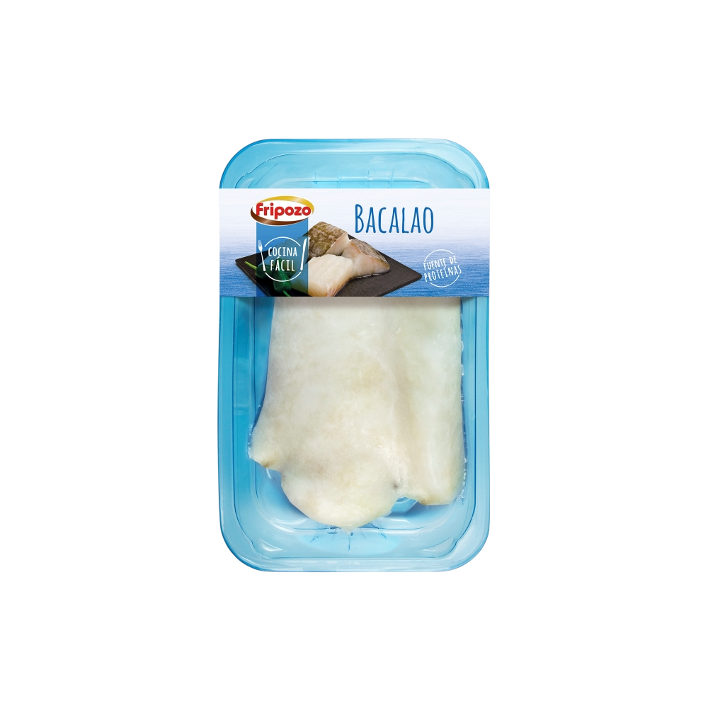 BACALAO FRIPOZO CENTRO SKIN BANDEJA 230 GR.