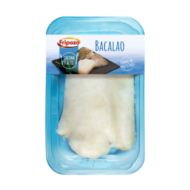 BACALAO FRIPOZO CENTRO SKIN BANDEJA 230 GR.