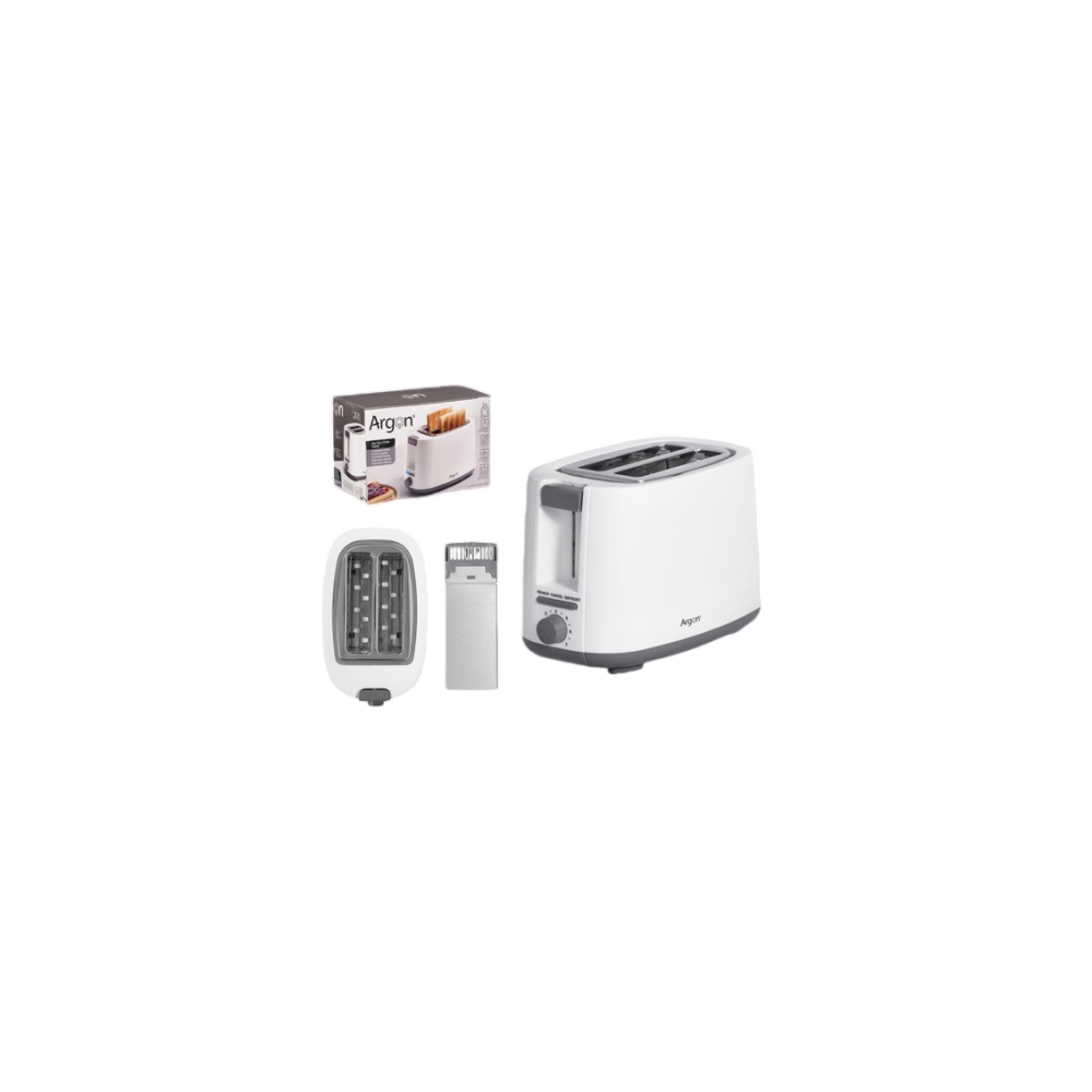 TOSTADOR DOBLE BLANCO ARGON 750W UNIDAD