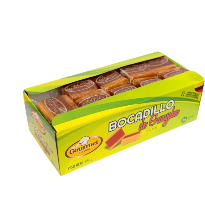 BOCADILLO GUAYABA GOURMET LATINO 24UD 630GR