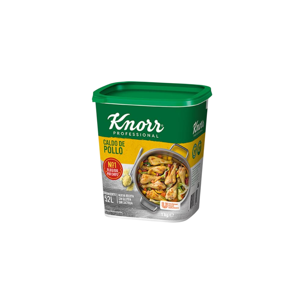 CALDO POLLO KNORR BOTE 52 LITROS   1 KILO