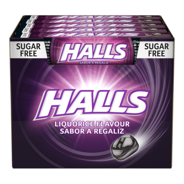 CARAMELOS HALLS REGALIZ 32 GR