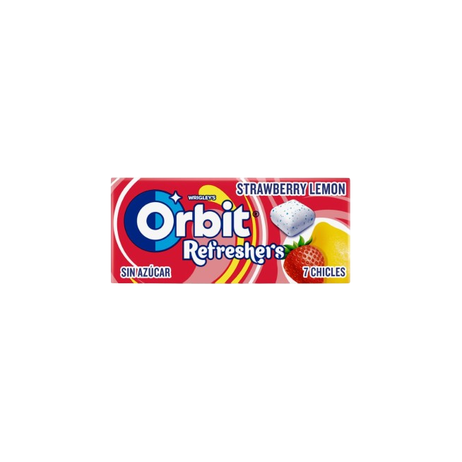 CHICLE ORBIT REFRESH FRESA/LIMONP/15.6GR
