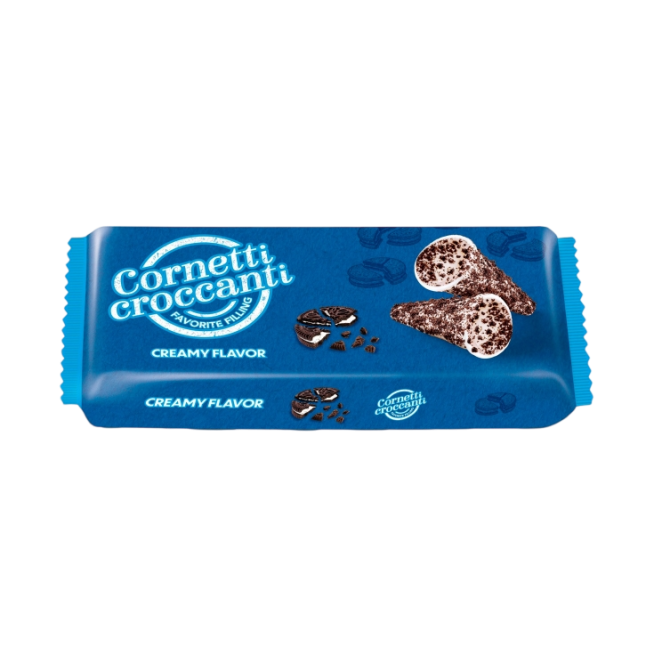 CORNETTI CROCCANTI COOKIES B/100GR