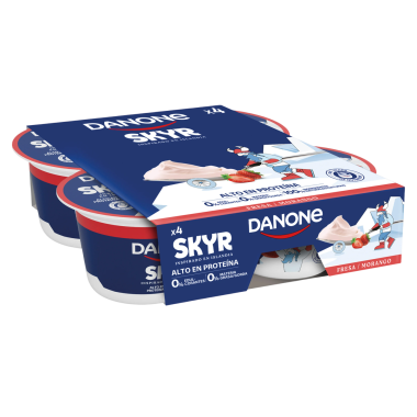 DANONE SKYR FRESA PACK 4 UD