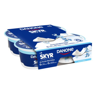 DANONE SKYR NATURAL PACK 4 UD