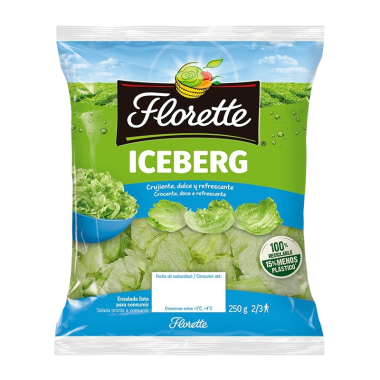 FLORETTE LECHUGA ICEBERG TROCEADA B/ 1 KG