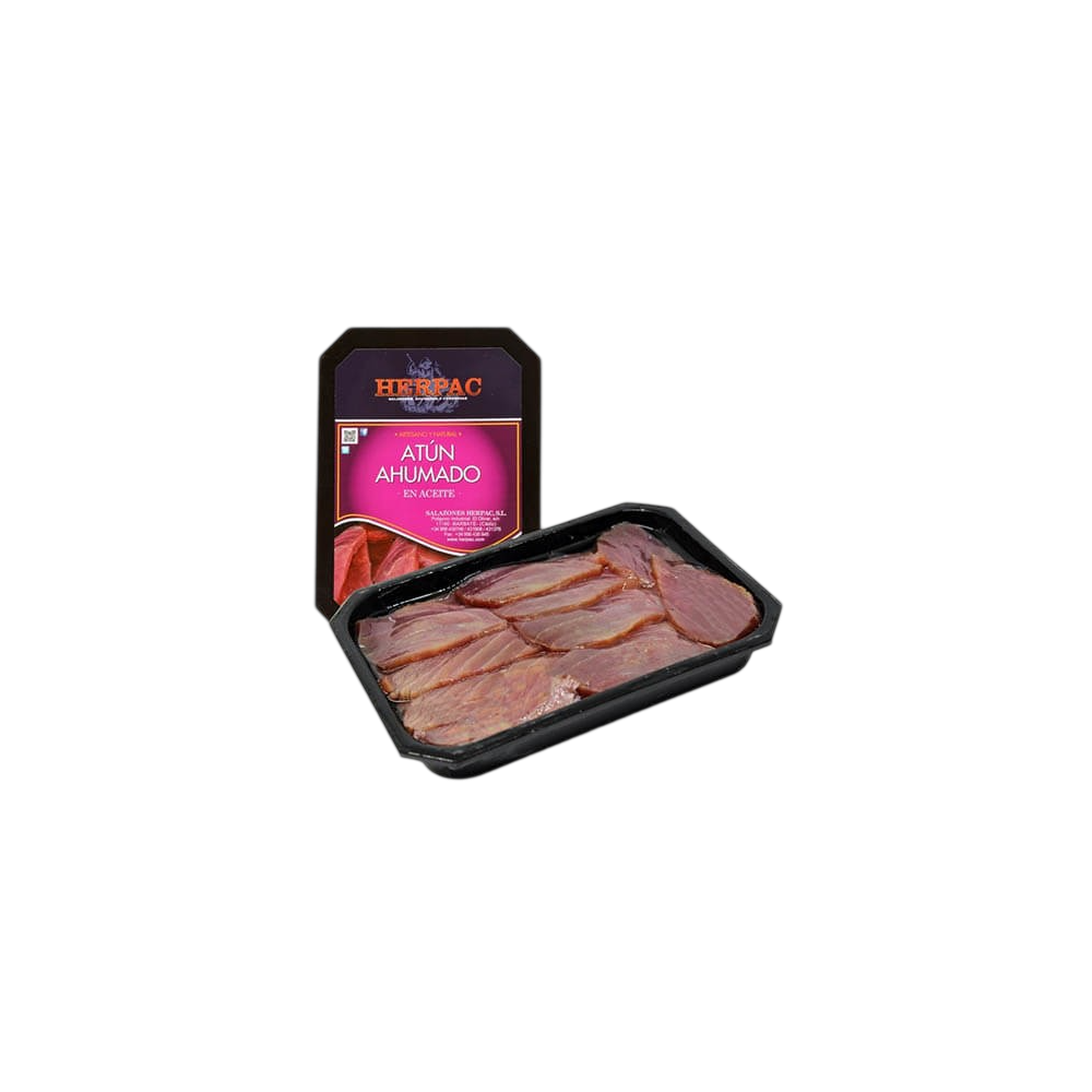 HERPAC ATUN AHUMADO EN ACEITE BANDEJA 250 GR