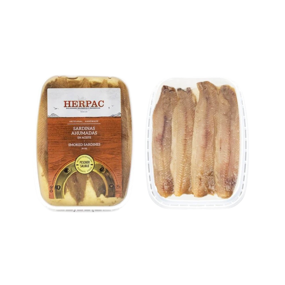 HERPAC SARDINA AHUMADA.BANDEJ/150.GR.