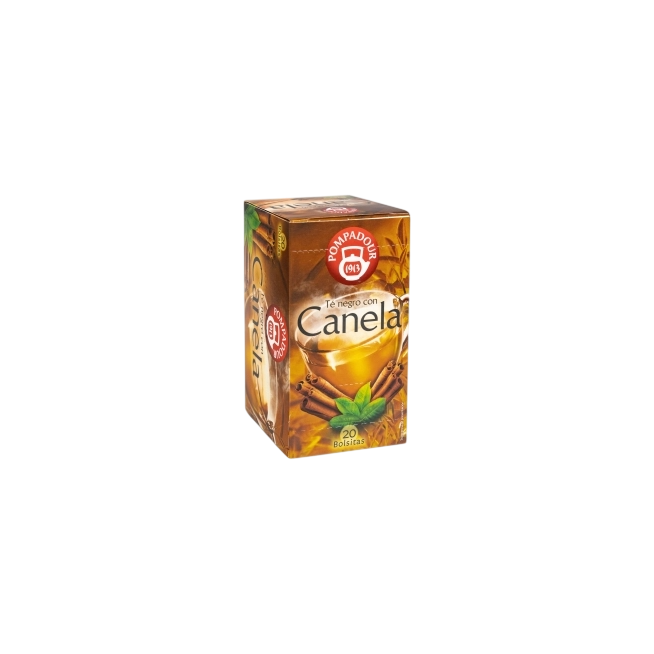INFUSION POMPADOUR TE NEGRO CANELA EST/20UD
