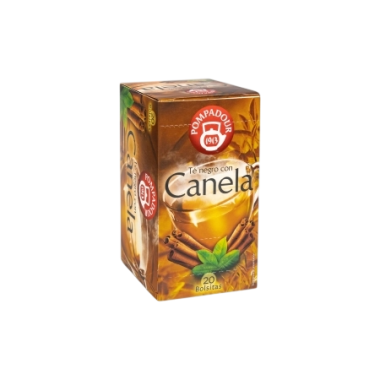 INFUSION POMPADOUR TE NEGRO CANELA EST/20UD
