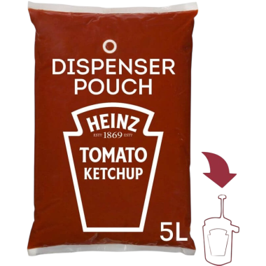 KETCHUP HEINZ BOLSA 5L