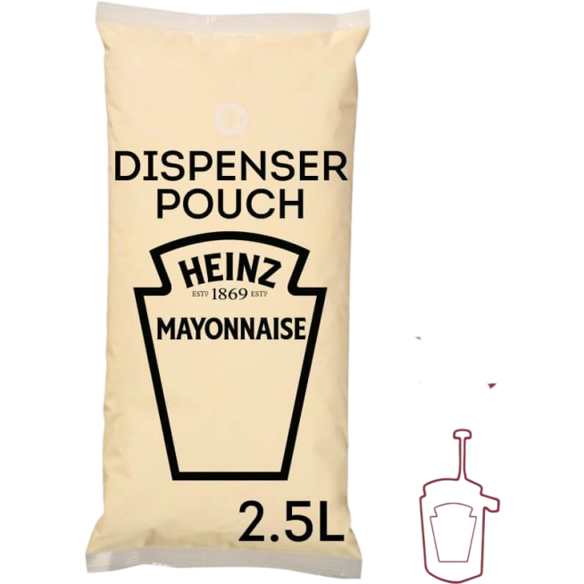 MAHONESA HEINZ BOLSA 2,5 L