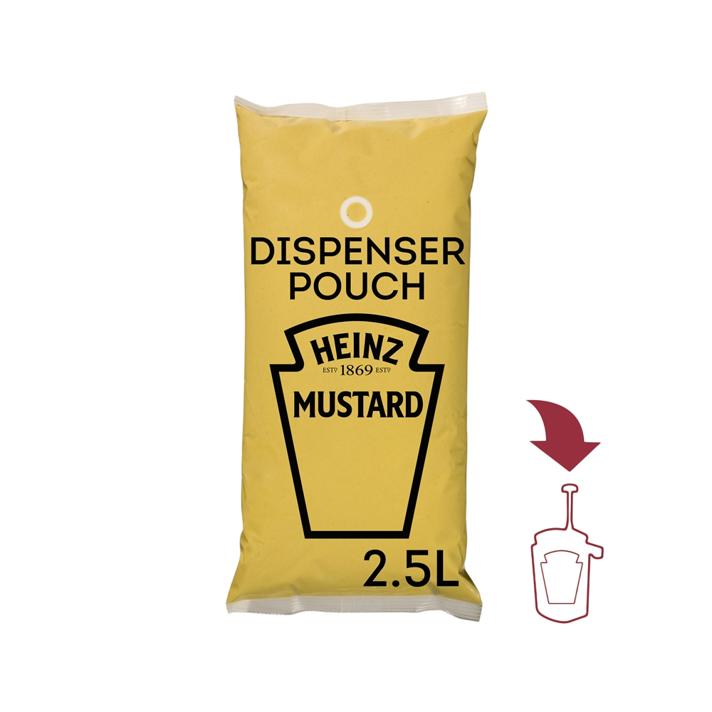 MOSTAZA HEINZ BOLSA 2,5 L