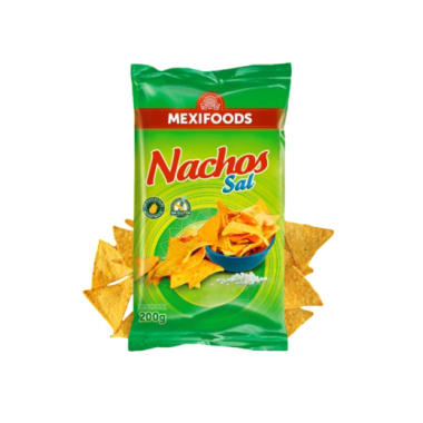NACHOS SAL MEXIFOODS P/200 GR