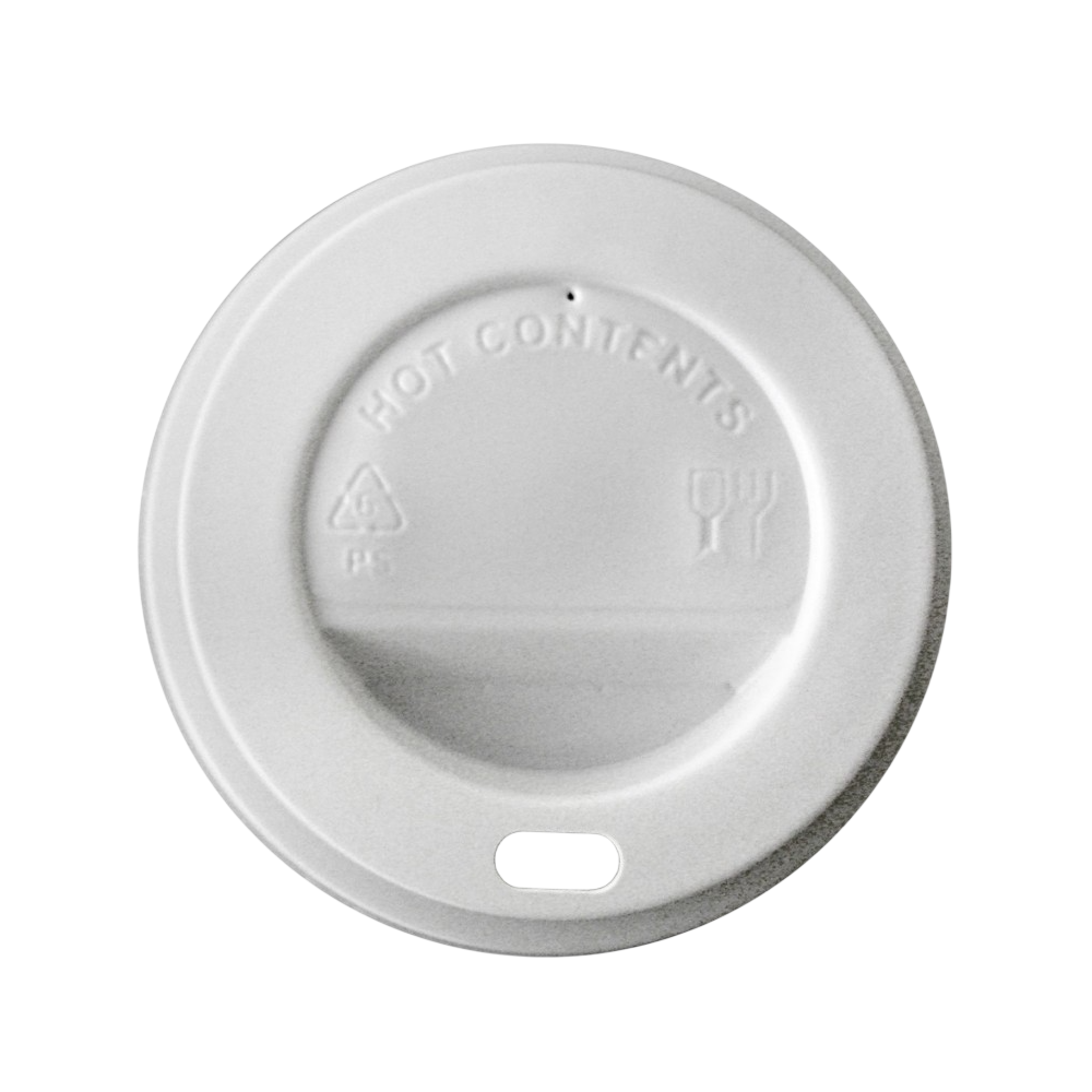 TAPA VASO CARTON 7OZ BLANCO/COFFEE P/100UD