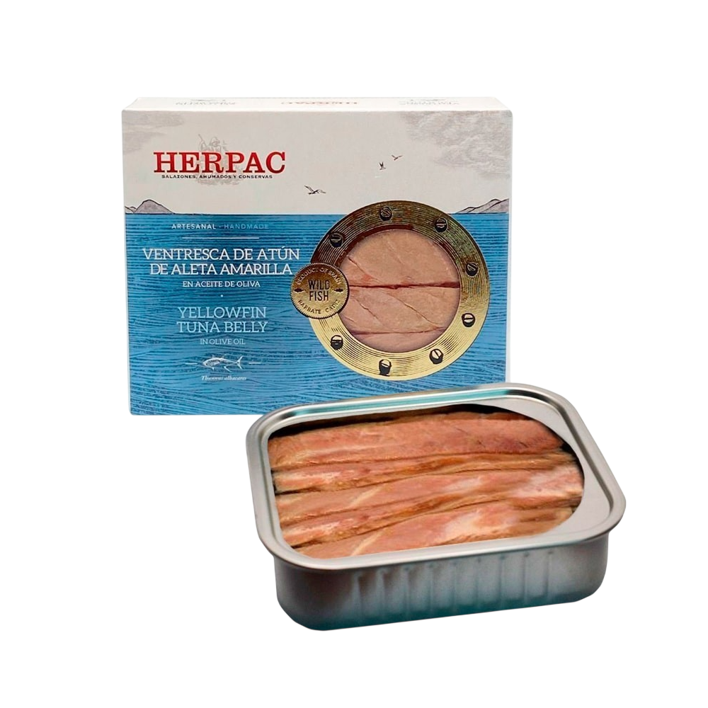 HERPAC ATUN VENTRESCA A/A.AC.OLIVA LATA/85.GR