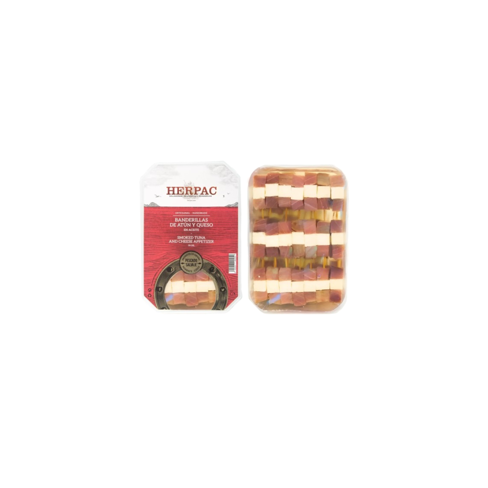 HERPAC BANDERILLAS DE ATUN+QUESO BAND/42.UD
