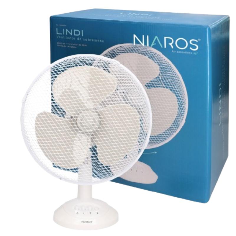 VENTILADOR MESA "GSC" 3 VELOCIDADES/2 POSICION 40W